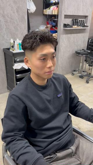 ショート メンズ 山本 莉人のヘアスタイル
