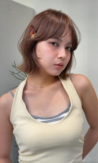 ショート カラー 盛れるレイヤーカット jilblanカホのヘアスタイル