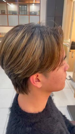 今流行りの毛流れセンターパート!
カットのみでも再現性の高いヘアを提供します