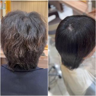 #メンズ縮毛矯正 