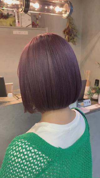 ミディアム Haru/THREE …by velvetのヘアスタイル