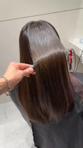 ロング 延足 拓磨のヘアスタイル