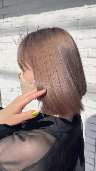 ショート カラー ヘアアレンジ パーマモデル募集中 ✨Ukyoのヘアスタイル