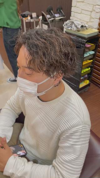 パーマ メンズ 魅力引き出しUP😉 ✂︎吉田尚矢✂︎のヘアスタイル
