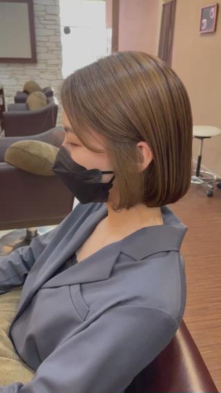 ミディアム 魅力引き出しUP😉 ✂︎吉田尚矢✂︎のヘアスタイル