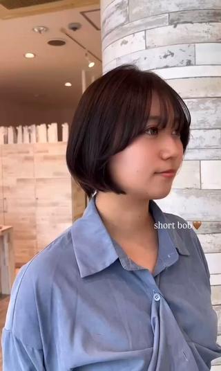 ショート 田中 千尋のヘアスタイル
