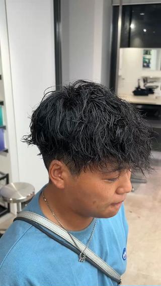 ショート パーマ ☀️fifth天神 英令🌙のヘアスタイル