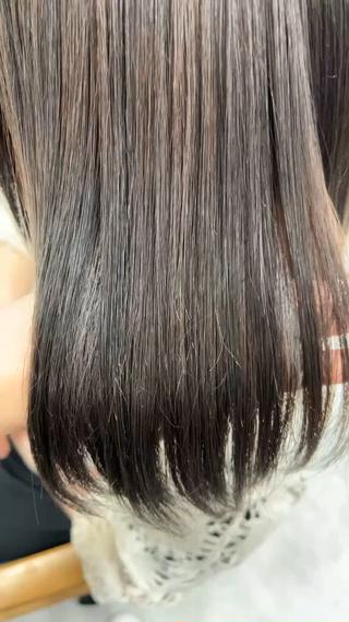 カラーと一緒にトリートメントもできるので気になる方はご相談ください️