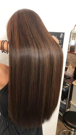 ロング 山口 晃也のヘアスタイル