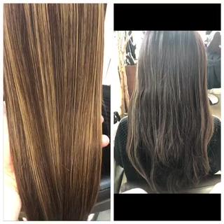 ロング 山口 晃也のヘアスタイル