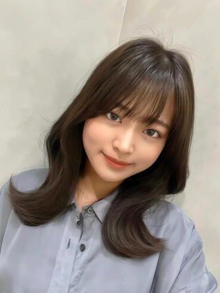 ミディアム カラー 高槻No.1🇰🇷 韓国ヘア　橋口陽太のヘアスタイル