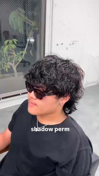 ミディアム パーマ メンズ noway セナのヘアスタイル