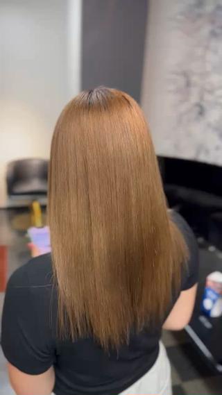ロング 北村 理奈のヘアスタイル