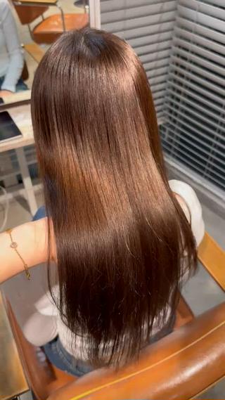 パーマ misaki🎀 ᩚ カラー/縮毛矯正のヘアスタイル