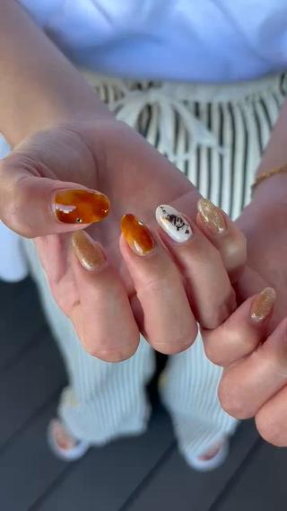ネイル みみ✨ パラジェル￤自由が丘のネイルデザイン