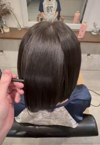 暗めでも透明感グレー