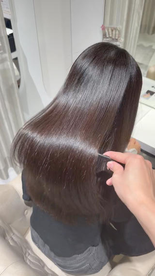 セミロング 福山髪質改善| 三宅星哉のヘアスタイル