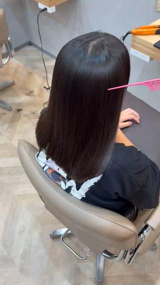 ロング 秋元 聖那のヘアスタイル