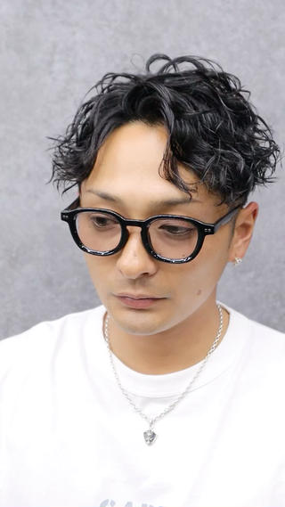 パーマ メンズ 🔥メンズパーマ職人 ✂️加瀬澤駿✂️のヘアスタイル