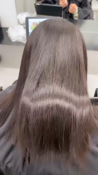 乾かしただけ、自宅でも再現できる艶髪