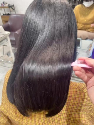 ミディアム 森下 乃安のヘアスタイル