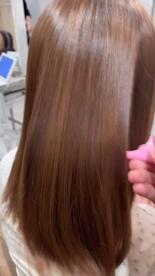 お客様のお悩み別でトリートメントの種類を変えています! サラツヤな髪に