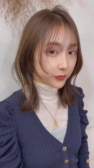face layer
girlyなお洋服にもぴったりのstyleです♡