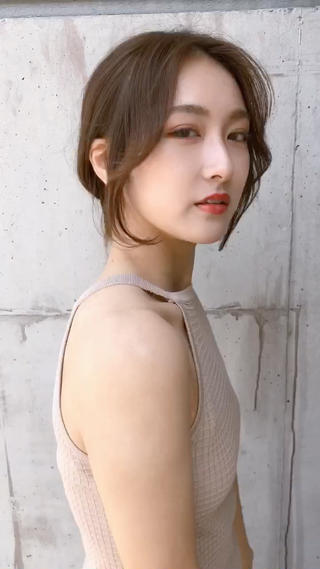 韓国ヘア
簡単なクリップアレンジ