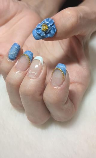 人気のDenimNail