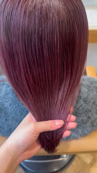ミディアム ★コハル★ 柔らか艶カラー🎀のヘアスタイル