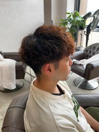 パーマ メンズ 大谷 貴裕のヘアスタイル