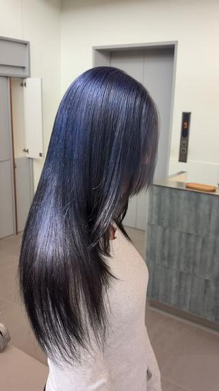 ロング カラー 履歴回収❎ブリーチ/ レイヤーボブ🪄aiのヘアスタイル