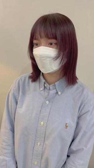 ショート カラー 千葉 郁也のヘアスタイル