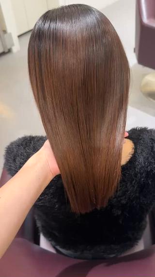 ロング ️🫧透明感カラー& 髪質改善🎀いさきのヘアスタイル