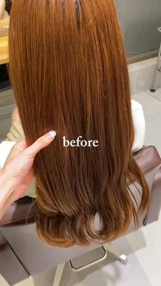 ロング ️🫧透明感カラー& 髪質改善🎀いさきのヘアスタイル