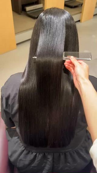 ロング ️🫧透明感カラー& 髪質改善🎀いさきのヘアスタイル