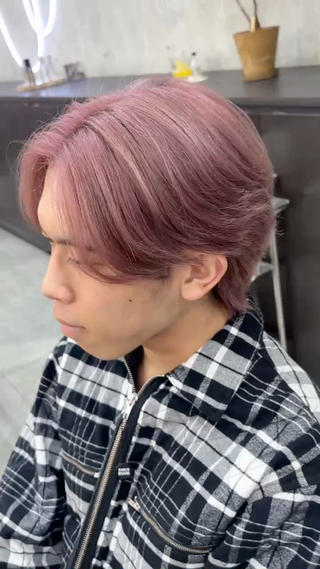 カラー メンズ あずまりんの/メンズ /ブリーチ特化のヘアスタイル