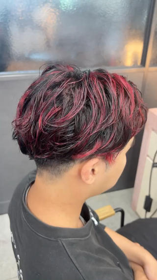 カラー メンズ あずまりんの/メンズ /ブリーチ特化のヘアスタイル