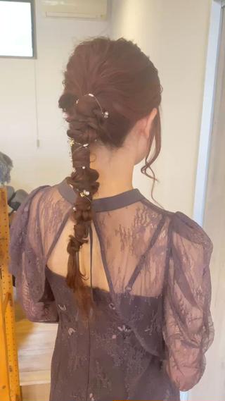 ニュアンス編みのおしゃれアレンジ♡