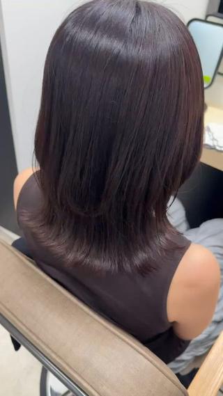セミロング ひらやま りょういちのヘアスタイル