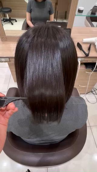 ミディアム 菅原 愛佳のヘアスタイル