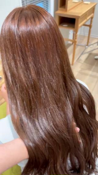 ロング カラー RINNO🌷透明感 カラー/髪質改善のヘアスタイル