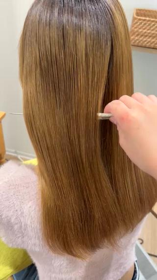 セミロング RINNO🌷透明感 カラー/髪質改善のヘアスタイル