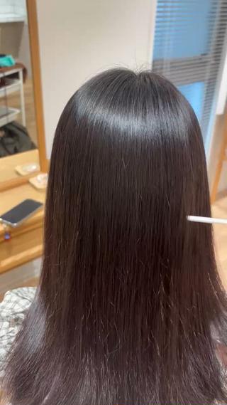 ピカピカプルンプルンの髪に