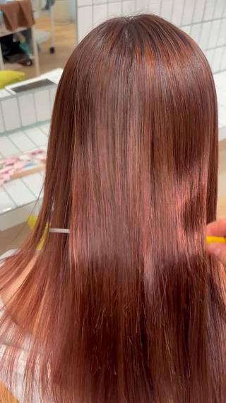 ロング RINNO🌷透明感 カラー/髪質改善のヘアスタイル