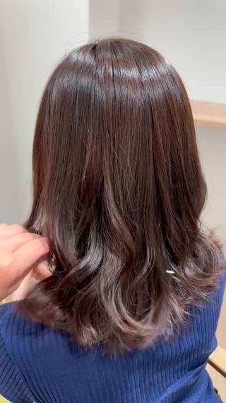 ミディアム カラー RINNO🌷透明感 カラー/髪質改善のヘアスタイル