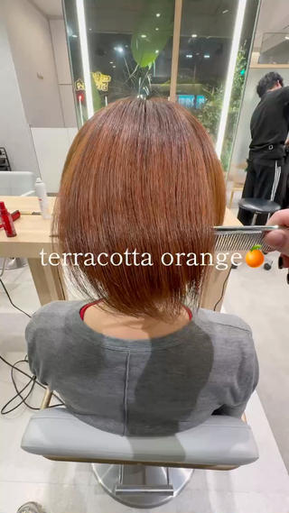 ショート 髪質改善×透明感 カラー🫧ふうま🪽のヘアスタイル