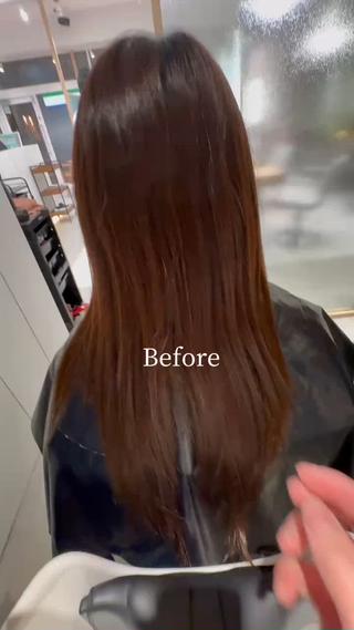 ロング 髪質改善カラー🫧 FUUMA🪽のヘアスタイル