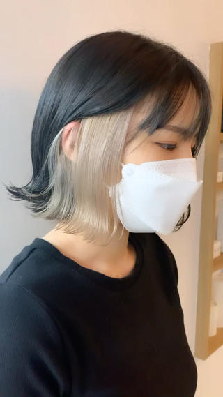 #インナーカラー
#ホワイトインナー
#ホワイトカラー
#ファイバープレックス
#ケアブリーチ