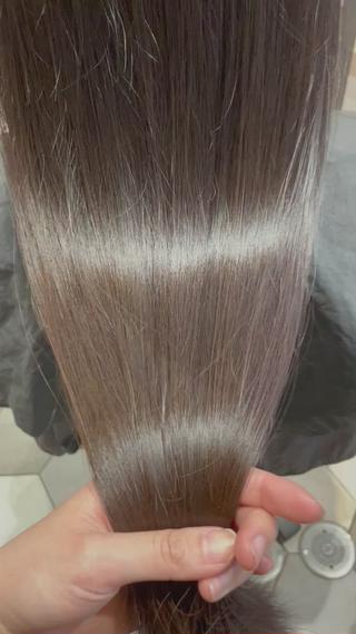 ロング 小林 愛花のヘアスタイル